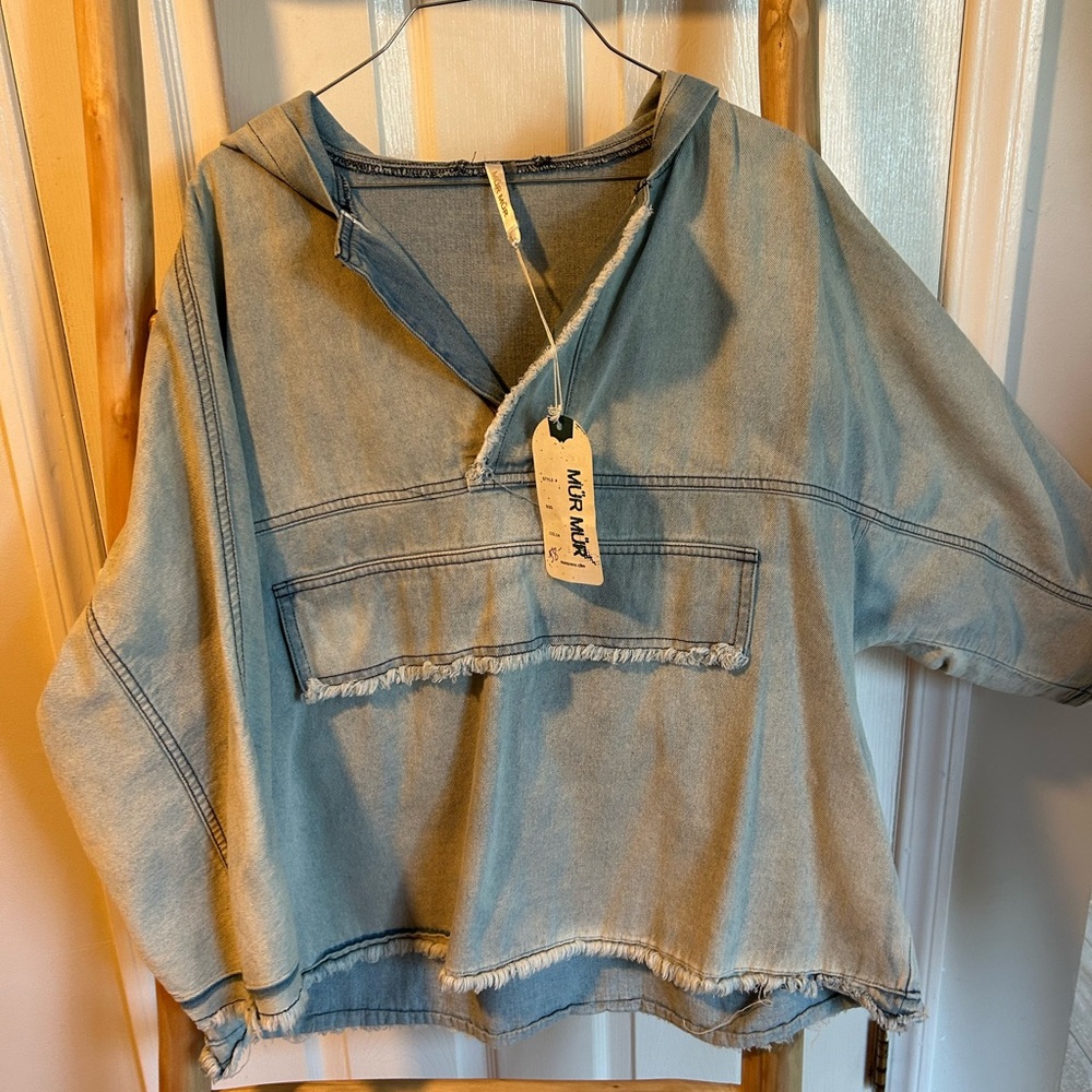 Denim Blue Women's Top